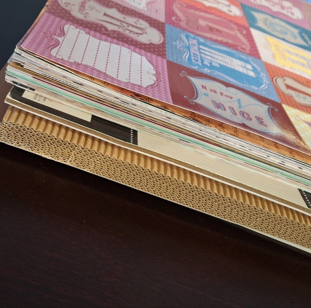 12x12 Various Scrapbook Papers